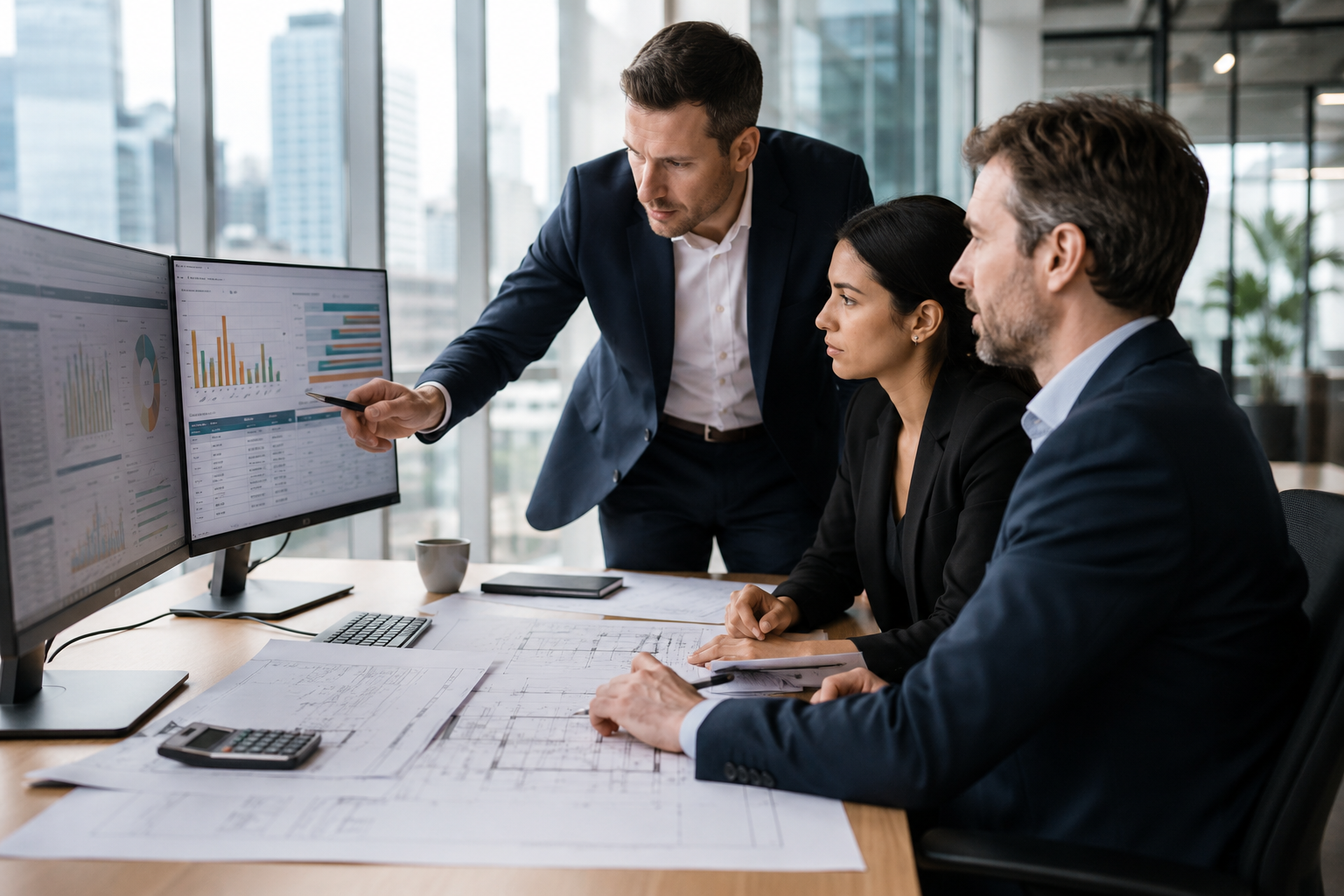 Commercial management cost analysis